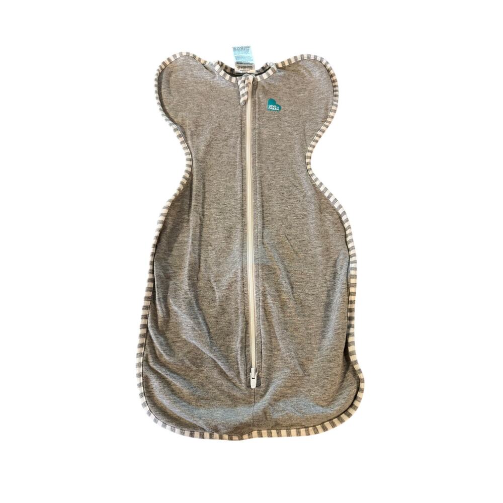 Love to Dream Swaddle Up Gray Stretch Cotton 1.0 TOG Newborn 5-8.5 lb Sleep Sack